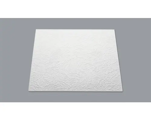 Deckenplatte T90 Rillenstruktur-Optik 50x50x0,8 cm 2 m² im Pack