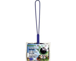 Aquarium-Kescher JBL Fangnetz Premium Schwarz fein 12 cm