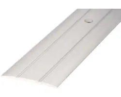 Übergangsprofil Alu silber gelocht 38 x 2700 mm