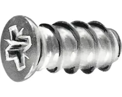 Euroschrauben Senkkopf verzinkt 6,3 x 16 mm x L 16 mm, 100 Stück