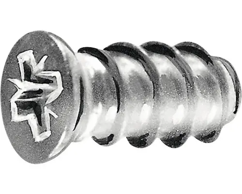 Euroschrauben Senkkopf verzinkt 6,3 x 16 mm x L 16 mm, 100 Stück