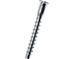 Holzschraube Senkkopf Innensechskant 6,3x60 mm, galv. verzinkt, 100 Stück