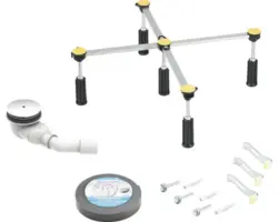 Montageset Ottofond für Brausewannen Ø 90 mm