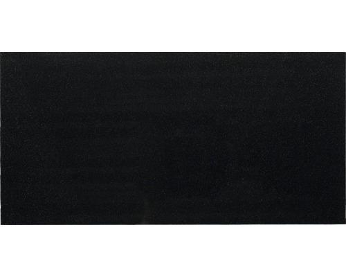 Naturstein Bodenfliese Absolut black 30,5x61,0 cm schwarz glänzend