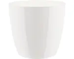 Hornbach Übertopf elho Brussels Diamond Kunststoff Ø 16 H 16 cm weiß