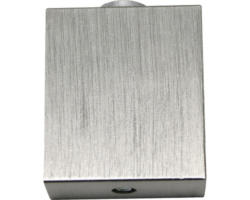 Deckenträger für Luxor stahl-gebürstet 35 x 14 mm