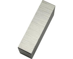 Endkappe für Luxor stahl-gebürstet 35 x 14 mm 2 Stk.