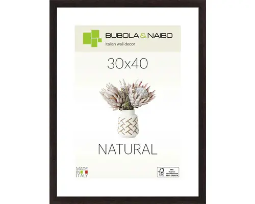 Bilderrahmen Holz Brooke wenge 30x40 cm