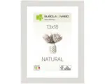 Hornbach Bilderrahmen Holz BASIC weiß hell 13x18 cm
