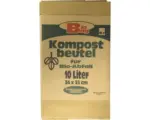 Hornbach Bio Bag Kompostbeutel 10 L 10 Stk. braun