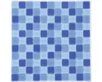Hornbach Glasmosaik 222 30,0x30,0 cm blau