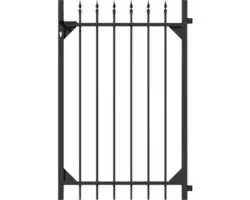 Einzeltor ALBERTS Chaussee 96,5 x 100 cm anthrazit