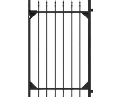 Einzeltor ALBERTS Chaussee 96,5 x 120 cm anthrazit