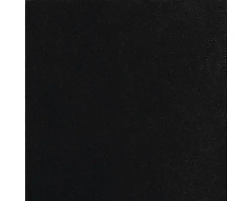 Naturstein Bodenfliese Absolut black 30,5x30,5 cm schwarz glänzend