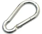 Hornbach Feuerwehr-Karabiner 80x8 Edelstahl A4
