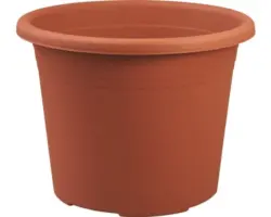 Pflanztopf Geli Cylindro Kunststoff Ø 25 H 19,5 cm terracotta