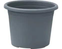 Pflanztopf Geli Cylindro Kunststoff Ø 20 H 15,5 cm anthrazit