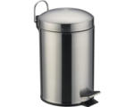 Hornbach Treteimer Ø 16,8 cm edelstahl matt 3 Liter