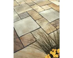 FLAIRSTONE Quarzit Terrassenplatte Milano 50 x 25 cm Stärke 2-4 cm