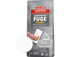 Lugato Fugenmörtel Sicherheitsfuge Flexibel weiss 5 Kg