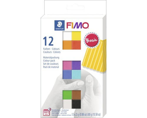 FIMO Soft Colour Pack 12 Farben