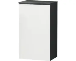 Unterschrank Fackelmann Style rechts 70x40x32 cm weiß/anthrazit