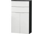 Hornbach Midischrank Fackelmann Style 110x60x32 cm weiß/anthrazit