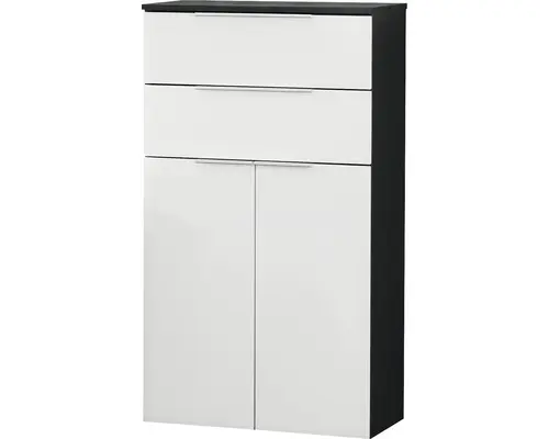 Midischrank Fackelmann Style 110x60x32 cm weiß/anthrazit