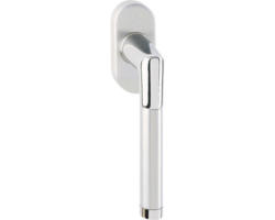 Fenstergriff ARON Chrom/Edelstahl für 8.5 K (40 mm Dornsteg)