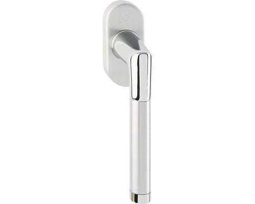 Fenstergriff ARON Chrom/Edelstahl für 8.5 K (40 mm Dornsteg)