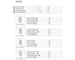 Dichtungsset Form & Style zu 7801939/40 7801946 /47