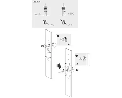 Ersatzdüsen-Set Form & Style für Maui und Hawaii