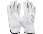 Hornbach Leder-Handschuh Größe 9 weiß