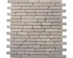 Hornbach Natursteinmosaik Marmor Biancone 30,5x30,5 cm beige