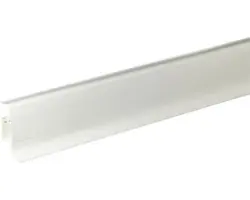 Sockelleiste PVC weiß 22,5x50x2500 mm
