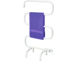 Elektrischer Badheizkörper Sanotechnik 95x50x4 cm 100 Watt weiß