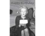 Hornbach Postkarte Happy Birthday Marilyn 10,5x14,8 cm