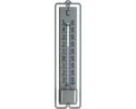 Hornbach Innen- und Außenthermometer Analog TFA Metall silber Innen/Außen 195 mm
