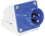 Hornbach CEE-Wandgerätestecker PCE 16 A, 3-polig, blau