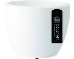 Pflanztopf elho Pure Kunststoff Ø 40 H 30 cm weiß