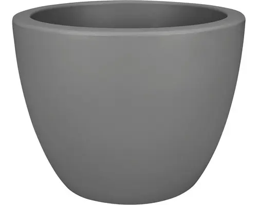 Pflanzkübel elho Pure Kunststoff Ø 50 H 37 cm anthrazit