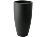 Hornbach Pflanzvase elho Pure soft high Kunststoff Ø 40 cm H 70 cm anthrazit