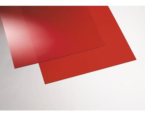 Acrylcolorplatte 3x500x1500 mm glatt rot