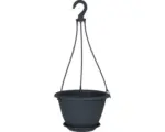 Hornbach Pflanztopf für Hängeampel Galicia 25 cm anthrazit