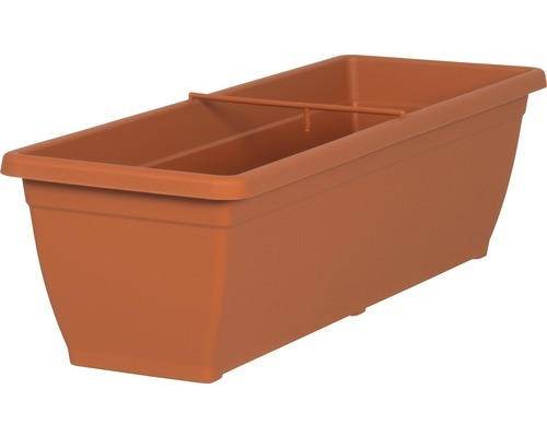 Blumenkasten Geli Toscana Kunststoff 60x20x16 cm terracotta