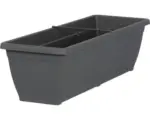 Hornbach Blumenkasten Geli Toscana Kunststoff 60x20x16 cm anthrazit