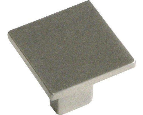 Knopf edelstahlfinish L 28 mm x B 28 mm x H 25 mm