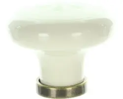 Knopf beige/Dekor grün L 30 mm x B 30 mm x H 30 mm