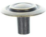 Hornbach Knopf brüniert L 28 mm x B 28 mm x H 18 mm