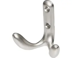 Haken matt/vernickelt L 45 mm x B 58 mm x H 32 mm